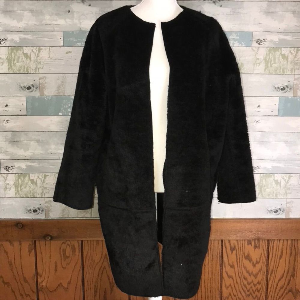 Topshop vegan leather jacket